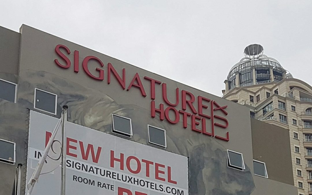 3D Aluminium Signage in Sandton